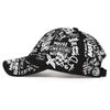 Graffiti Printing Baseball Cap Adjustable Cotton Hip Hop Street Hats Spring Summer Outdoor Leisure Hat Couple Caps