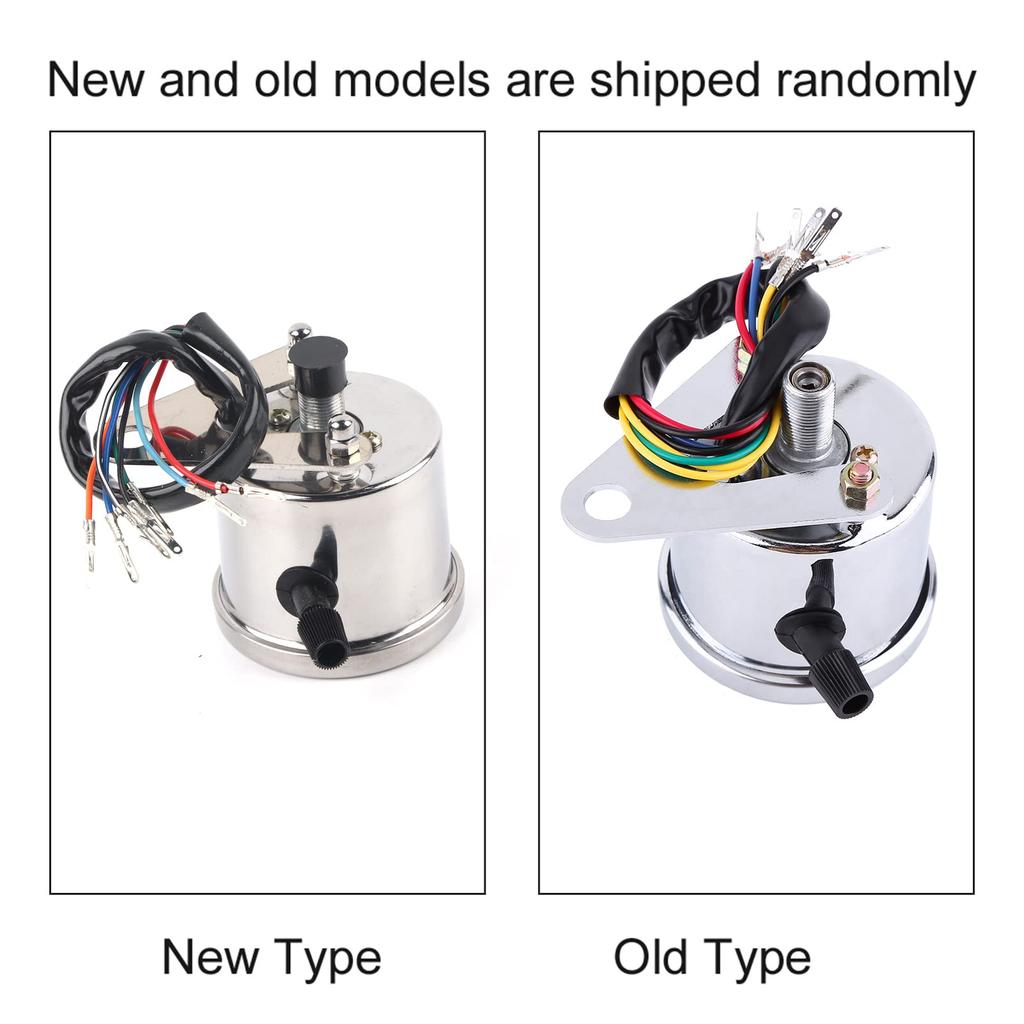 VGEBY1 LED Mini Speedometer Indicator Mechanical Motorcycle Universal Backlight Mileage B