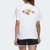 Adidas Neo Gudetama Collaboration Sport Short Sleeve T-Shirt Women Tops White GL7231
