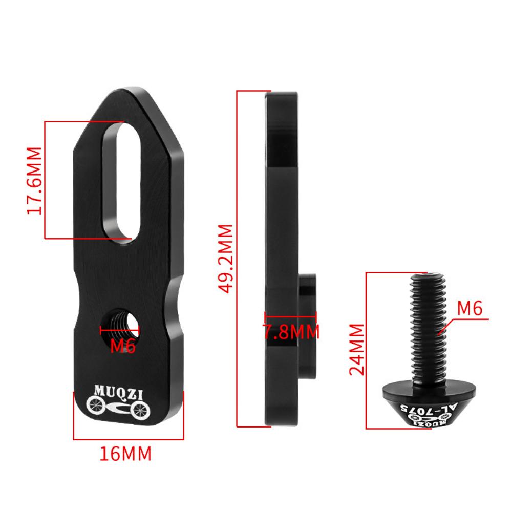 

Lightweight 406 To 451 Brake Converter Folding Bike Brake Adapter Folding Bike Wheel Conversion чорний