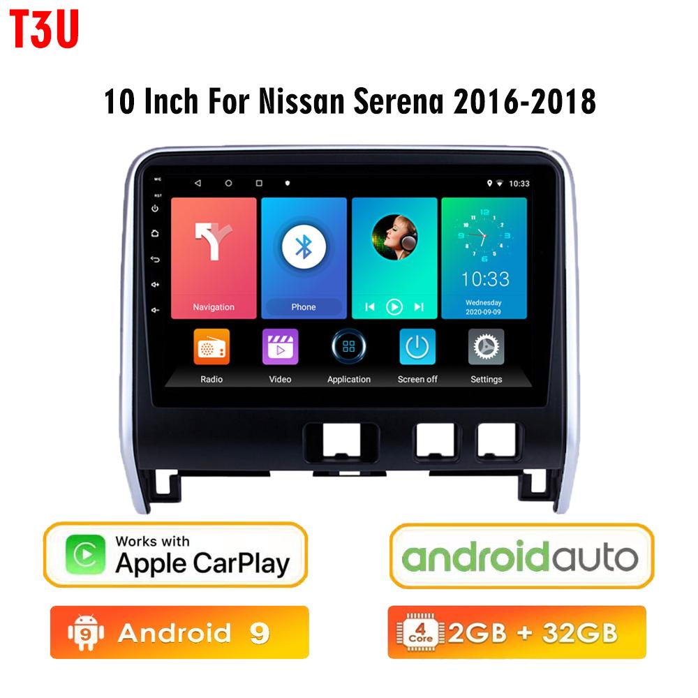 

Icreative Android автомобильное радио для Nissan Serena 2016-2018 Android автомобильное радио Navi GPS Serero Carplay мультимедийный видеоплеер 2 Din