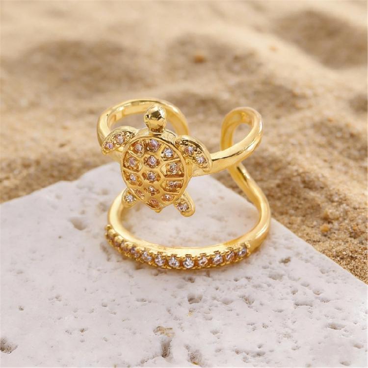 5Pieces Trendy Nail Opening Rings with Ocean Theme Nail Rings Stainless Steel Texture for Nail Accessories and Gifts