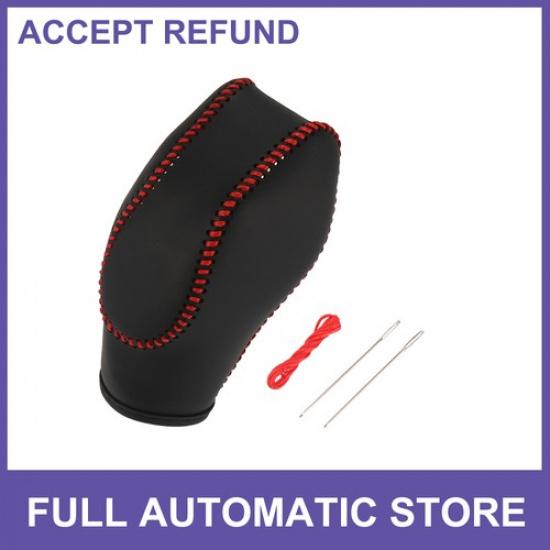 ONE Car Faux Leather Gear Shift Knob Cover  for Ford Focus Escape Fusion