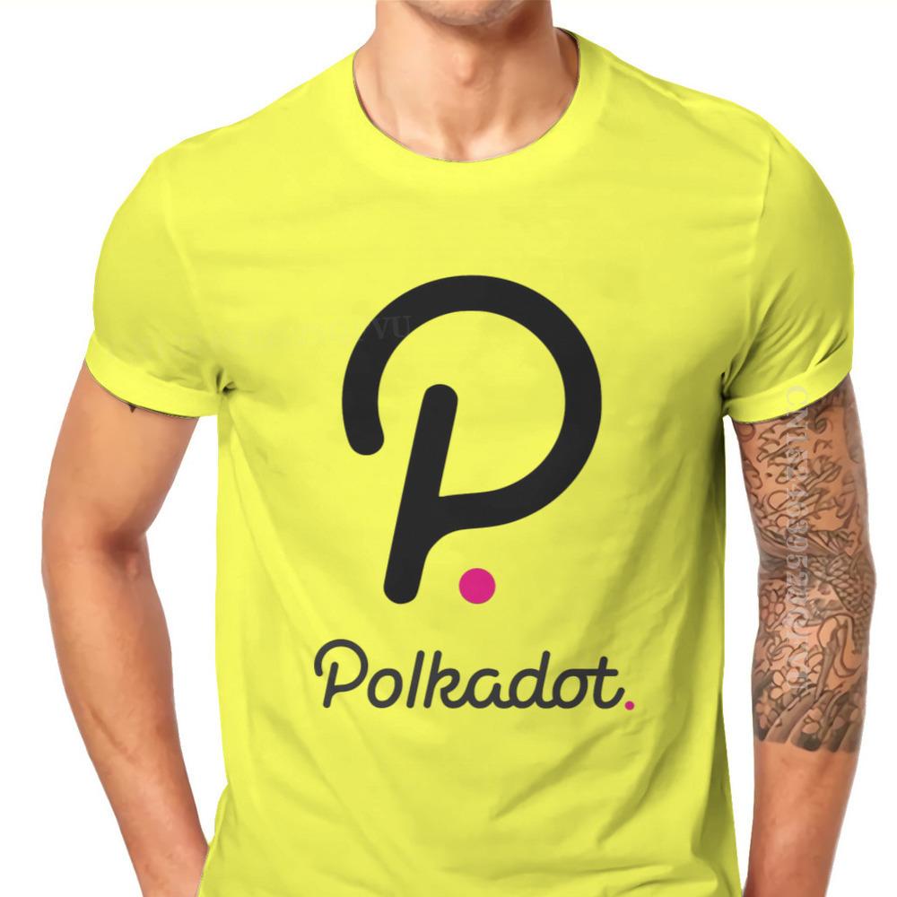 

Polkadot Cryptocurrency Crypto Miner Men T Shirts Classic Graphic Big Size Vintage Tshirts Top Sell Harajuku Men Tshirt Clothing 4XL