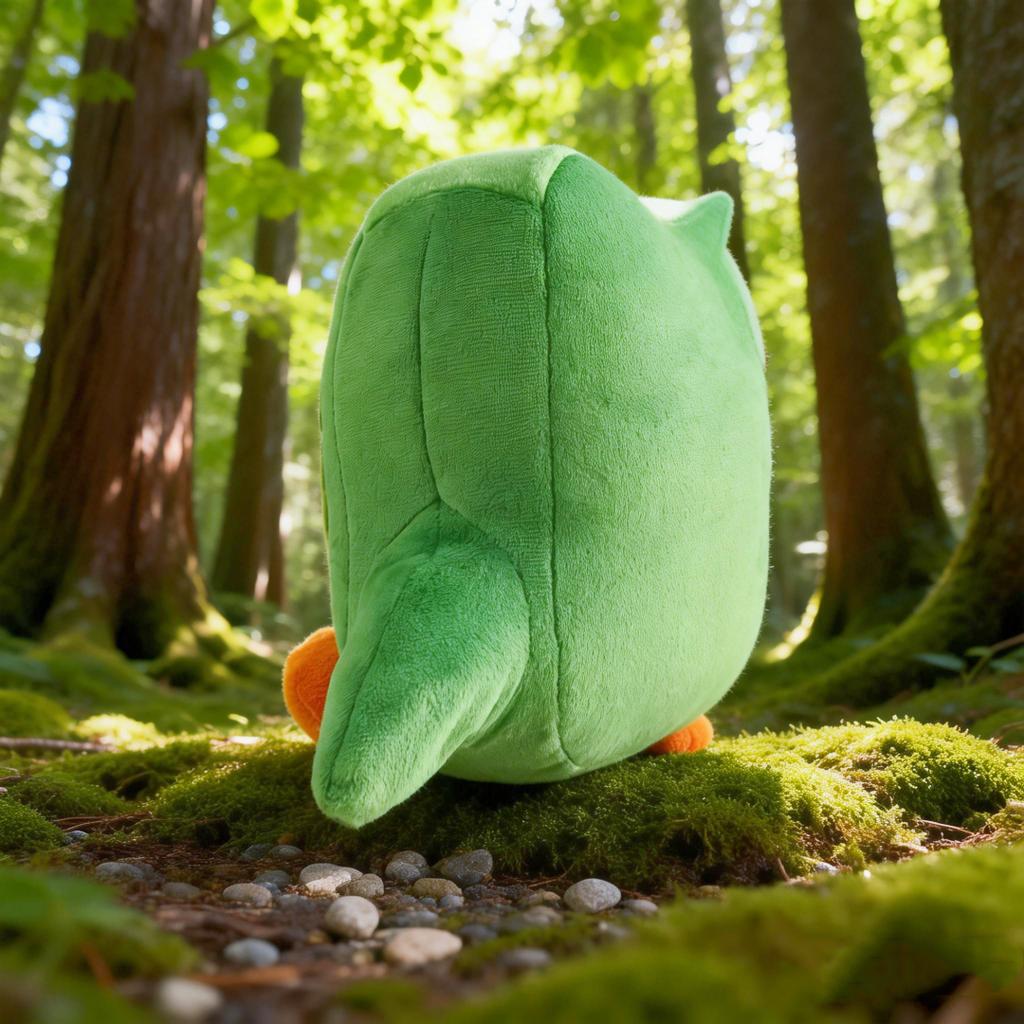 Latest Kawaii Duolingo Green Owl Plush Toy Plushie of Duo The Owl Cartoon Anime Owl Doll Soft Stuffed Children Birthday Playthings Gift Idea