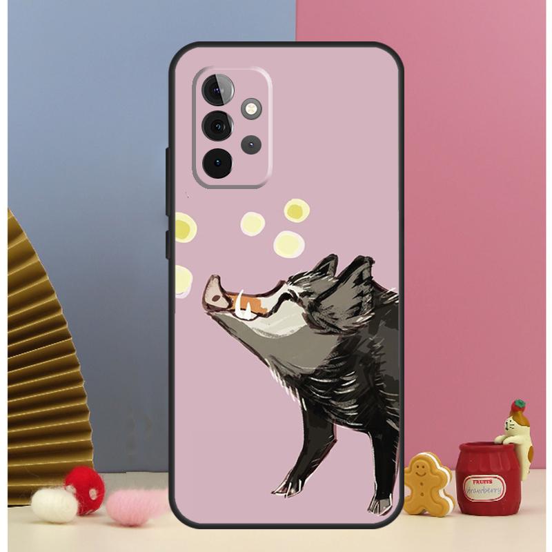 Wild Boar Case For Samsung Galaxy A52 A72 A13 A33 A53 A14 A24 A34 A54 A15 A25 A51 A71 A12 A32 Cover
