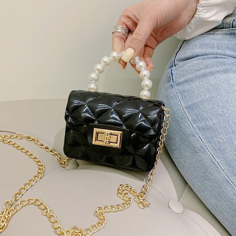Cross-Border Super  Jelly Portable Mini Children'S Cute Small Shoulder Bag