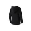 Adidas Sweatshirts Unisex Black Hooded Moderate Cardigan DP2414