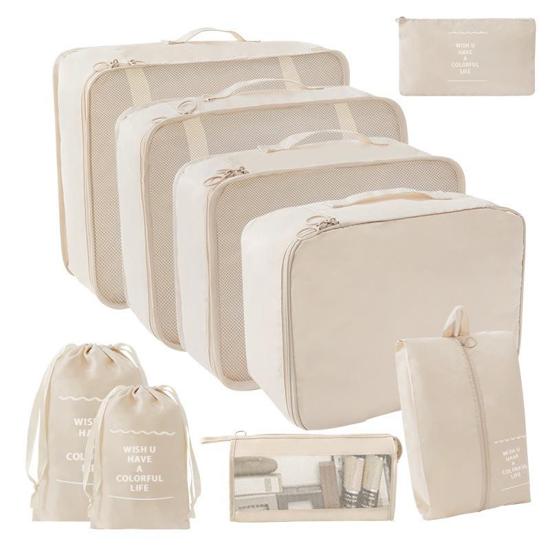 Large Capacity Foldable Travel Storage Bag Set - 7 Pieces