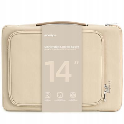 Mala para Portátil 14" Estojo Impermeável Omniprotect Bege