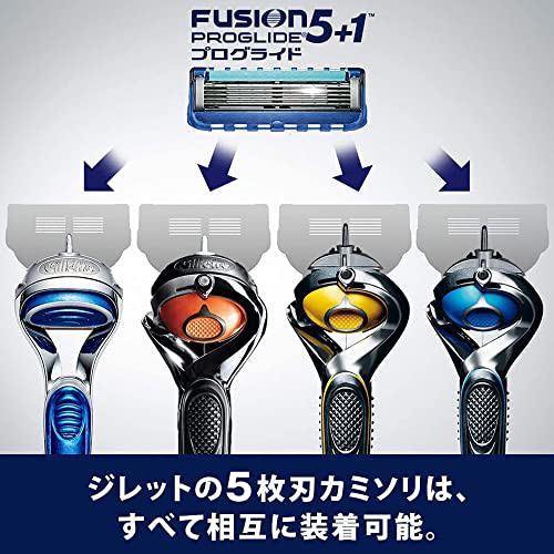 [Bulk Purchase] Gillette Proglide Manual Spare Blades 8 Pieces x 2 Piece Set (16 Spare Blades)