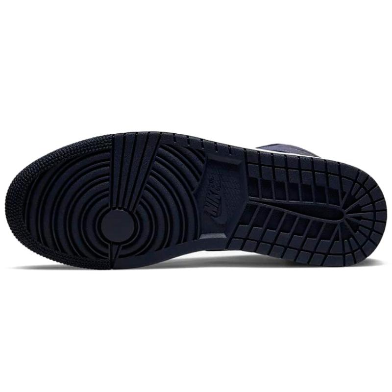 Jordan 1 Mid 'Obsidian Sanded Purple' Jordan 554724-445