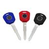 Motorcycle Key Replace Uncut Keys For HONDA CBF600 CBR954 F4I F4 F5 Double Slot Groove Uncut Blade Keys