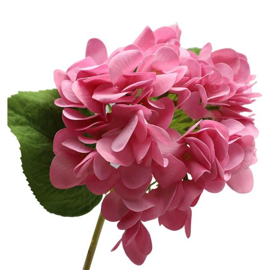 Useful Fake Flower Anti-fade Hydrangea Artificial Branch