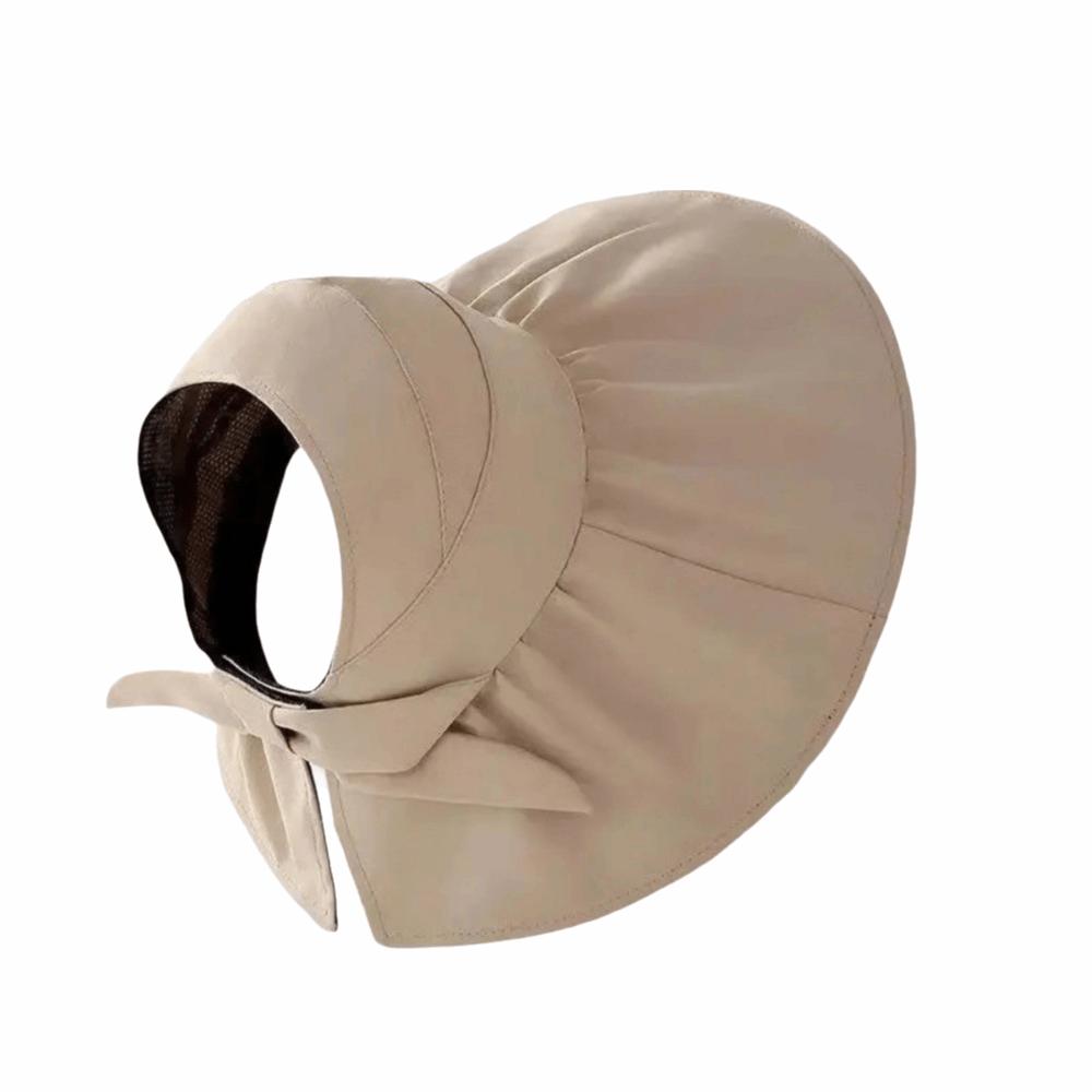 Шляпа от солнца с широкими полями Складная Открытый верх Модная шляпа-солнцезащита для путешествий хаки