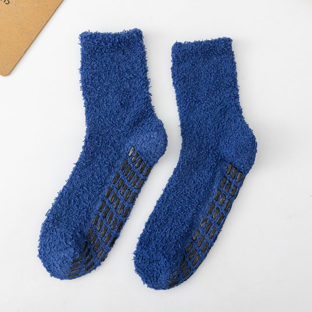 Socks Autumn Winter Thickened Warm Medium Tube Socks Non-slip Floor Socks For Home Use