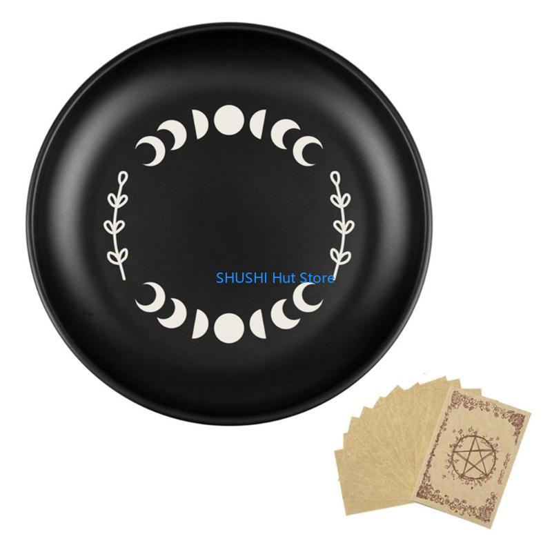 Modern Black Pattern 14cm Steel Stand for Home Iron Plate D57B