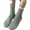 Dongfangyuan Thick Men's Mid-Calf Socks Autumn Winter [10A Antibacterial Deodorant] Thickened Warm Mid-Calf Terry Long Socks 5 Pairs Pack