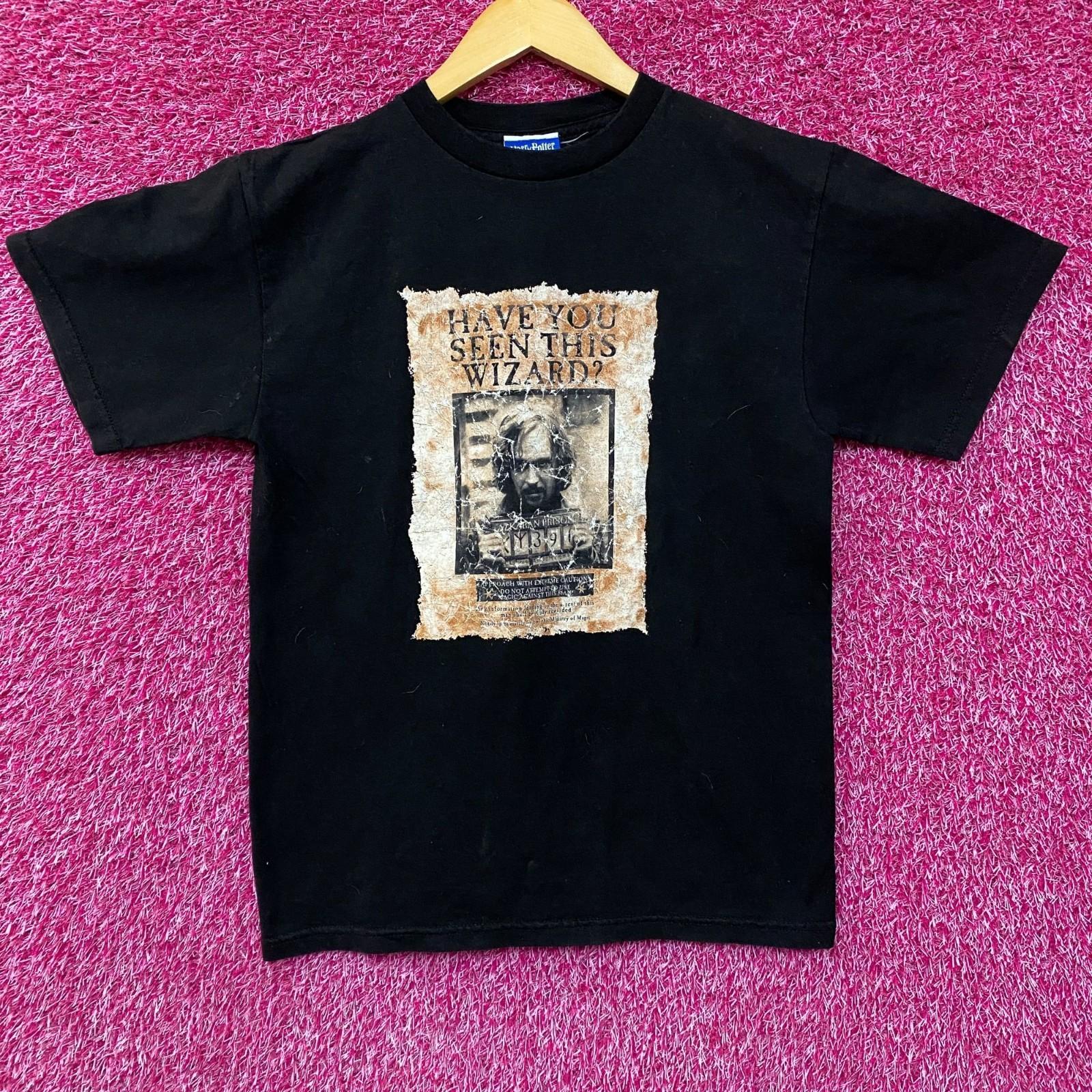 

Harry Potter Prisoner of Azkaban Sirius Black Movie Promo T-Shirt Small XXXL
