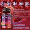 Pslalae Integratore Alimentare di Ferro, Contiene Essenza di Vitamina C, Integratore Nutrizionale Quotidiano