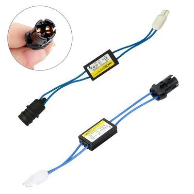 T10 12V LED Canbus Dekoder Cable Obciążenie Rezystancja Ostrzeżenie Dekoder Eliminuje usterki światła Dekodery Plug and Play