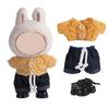 Doll Clothes Set Jeans & Knitted Sweater Baby Outfit for 15cm Dolls Trendy Doll Outfit Collection for Doll Collectors