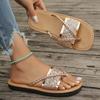 Fashion Women Slippers Fashion Casual Sandals Anti-slip Flat Shoes Slip on Trend Slippers Comfortable Flip Flops New Summer Slides Women