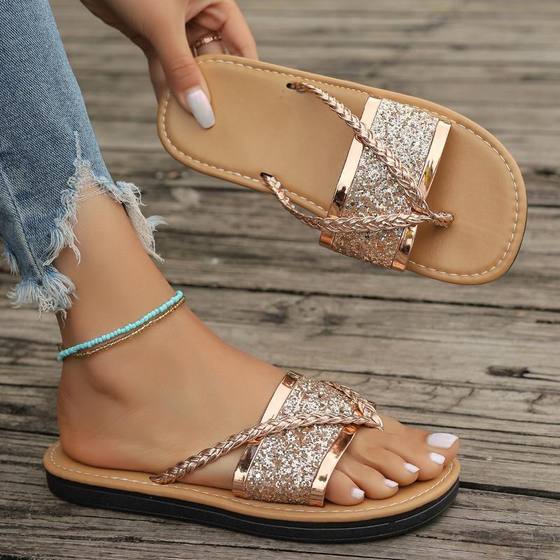 Fashion Women Slippers Fashion Casual Sandals Anti-slip Flat Shoes Slip on Trend Slippers Comfortable Flip Flops New Summer Slides Women