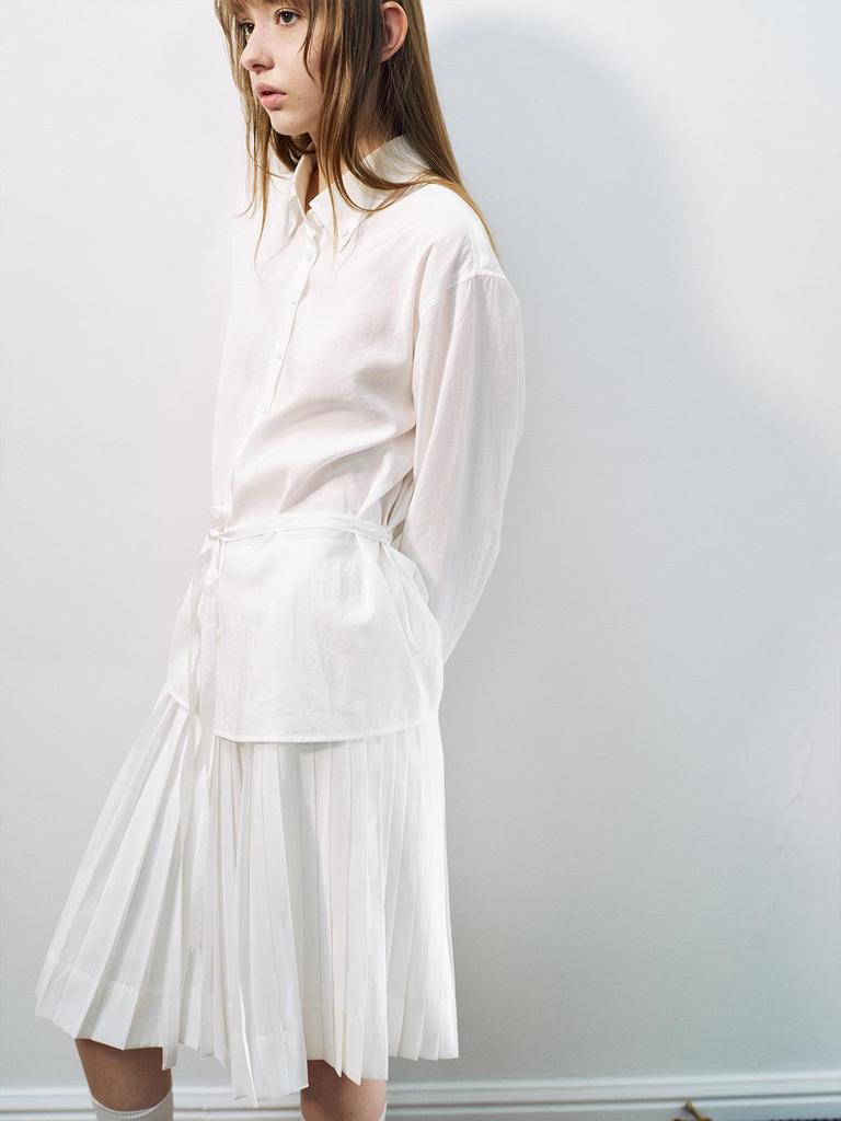 Spring New Modal Pleated Relaxed Midi Skirt - Cloud-Like Comfort