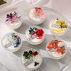 1Pc Dried Flower Aromatherapy Candle - Romantic Valentine's Day Gift, Soy Wax Essential Oil Fragrance Souvenir