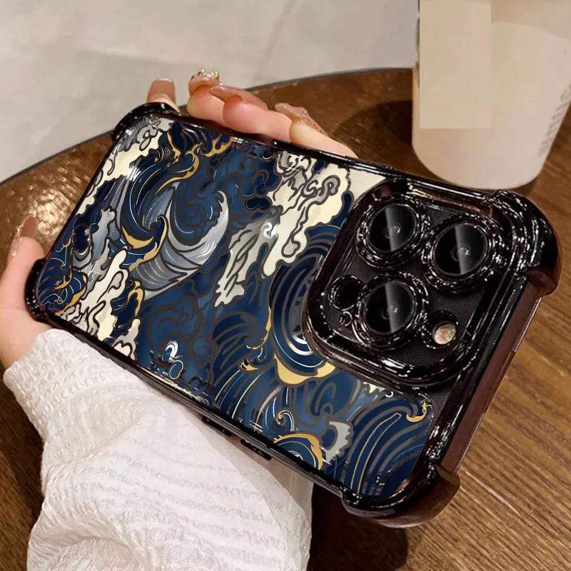 Phone Case For Honor 600 Lite 400 Pro X8D X6D X9B X7A X6A X8B X8 Magic 7 Lite Vintage Soft Violet Flowers Cover Air Bag