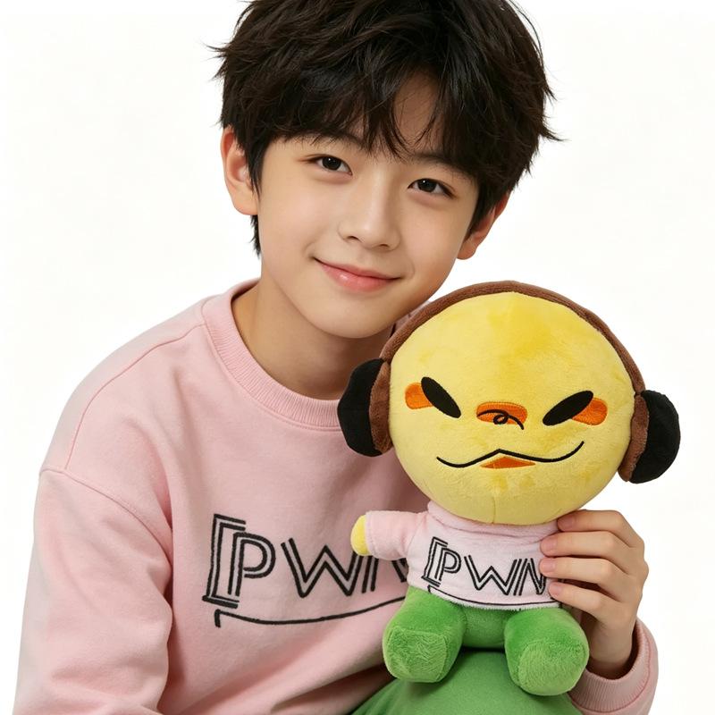 Andrew Plush Anime Soft Stuffed Toy Cute for Kids Teens Women Couples Room Bedside Display Halloween Christmas Birthday Gift
