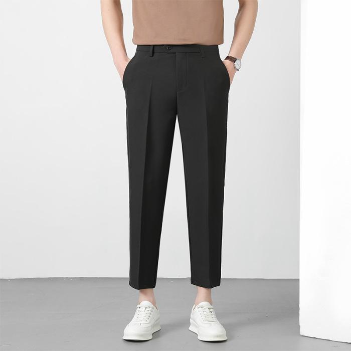 Spring and Summer New Versatile Casual Pants Trendy Design Sense Small Pants Men's Casual Pants Men's Trendy