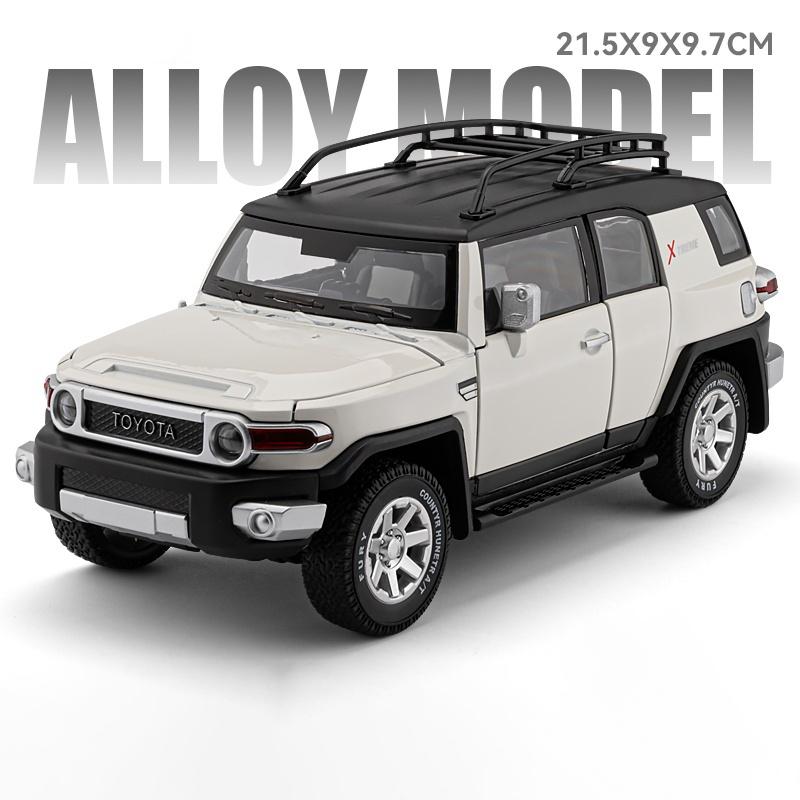 1:24 Toyota Land Cruiser LC80 FJ LC250 Tacoma Tundra Off Road SUV Alloy Metal Diecast Model Car Home Trendy Ornaments Collection