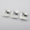 3Pcs Sewing Machine Presser Foot 8/8Inch, 6/8Inch, 4/8Inch Hemmer Foot Set for Household Sewing Machine
