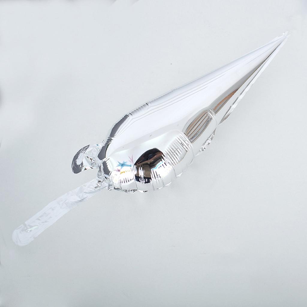 109Pcs Metal Silver Disco Balloons Garland Arch Silver Needle Tail Balloon Lincolon Balloon Chain 80s Disco Birthday Party Decor New Year