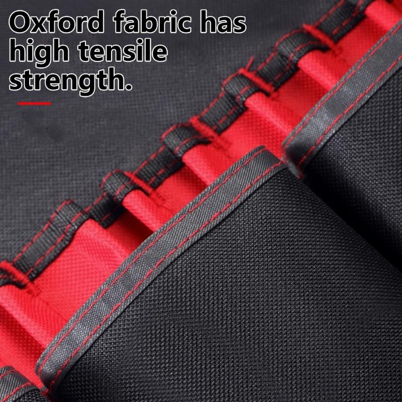 Heavy Duty Tool Bag Pouch With Multiple Pockets For Easy Organization And Large Capacity Storage Of Hardware Accessories