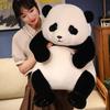 25-50cm Adorable Base Simulation Lifelike Giant Panda FuBao Plush Toys Kawaii Stuffed Animals Soft Bears Baby Appease Doll Gifts