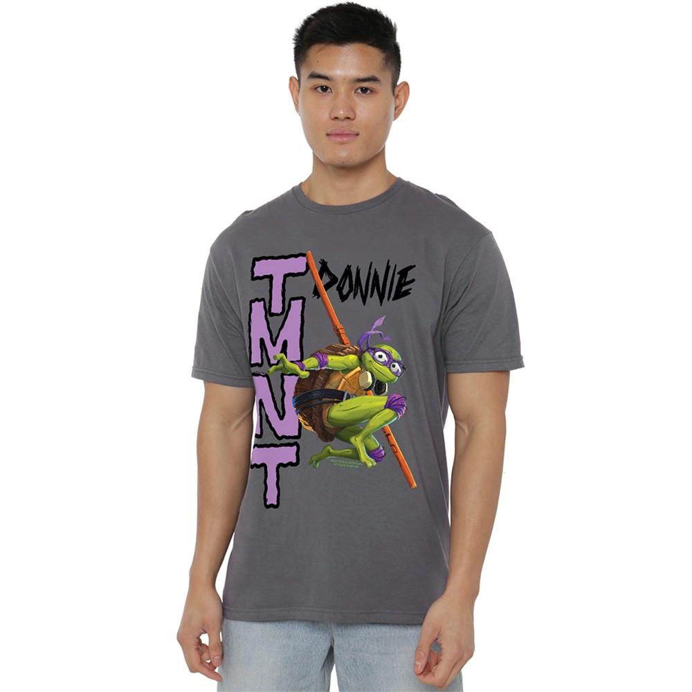 Tmnt Mutant Mayhem Donnie T-Shirt S-4XL Charcoal XXXXL