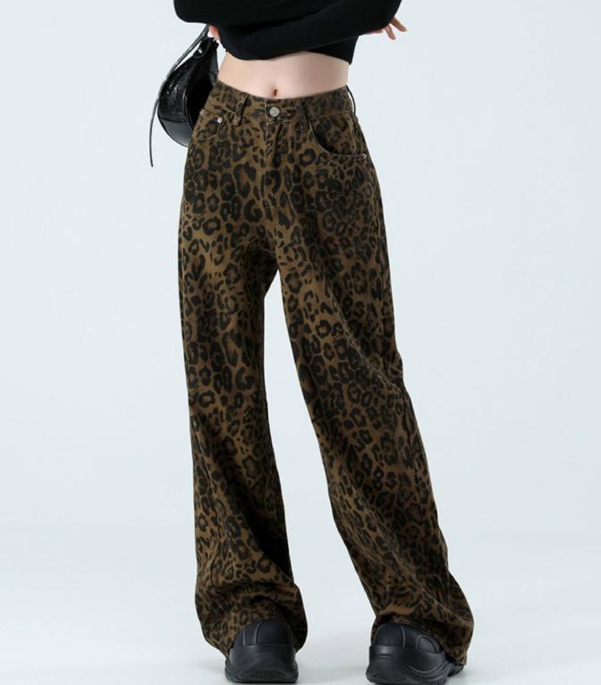 Women's High-Waist Straight Leg Jeans for Summer Everyday Wear