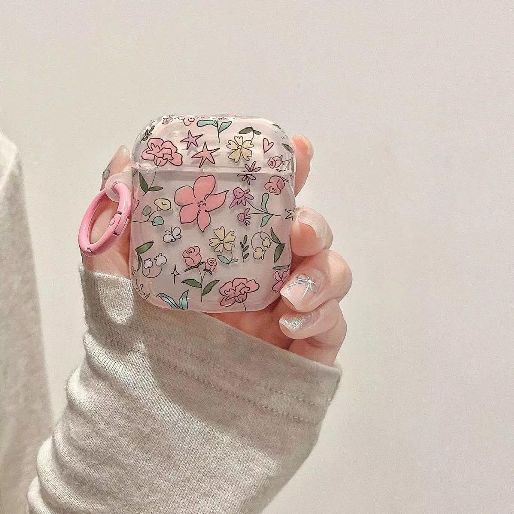 Full screen color flower airpodspro 1st generation 1st generation 1st generation Apple bluetooth headset case Huaqiangbei protective case