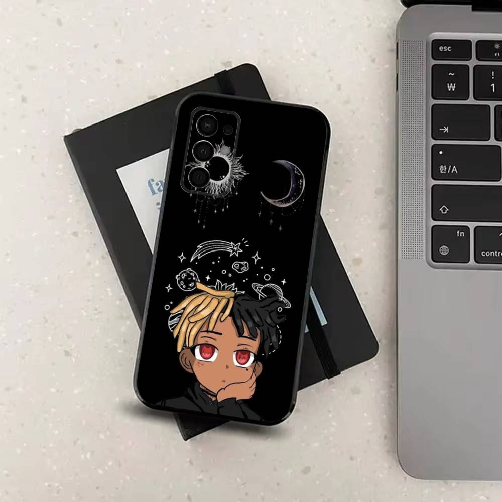Rapper X-XXXTENTACION Cool Phone Case For Samsung Galaxy A73,31,8,9,53,32,72,41,J7,52,71,22,Note Soft Black Silicone Cover