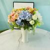 Simulated Flower Combination Table Fake Flower Rose Merchant Supermarket Silk Flower Small Table Placed Artificial Flower Living Room Decoration