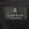 Lanvin Wyprodukowane w Japonii Spodnie typu slacks z mieszanki wełny w kratę 48 szare Męskie Używane