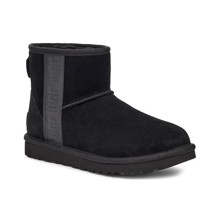UGG Mini Side Logo 'Black' Women's 1122558-BLK