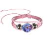 Das Hexenjäger-Team Armband, Zeitstein-Armband, Modisches Rosa-Schwarzes Armband
