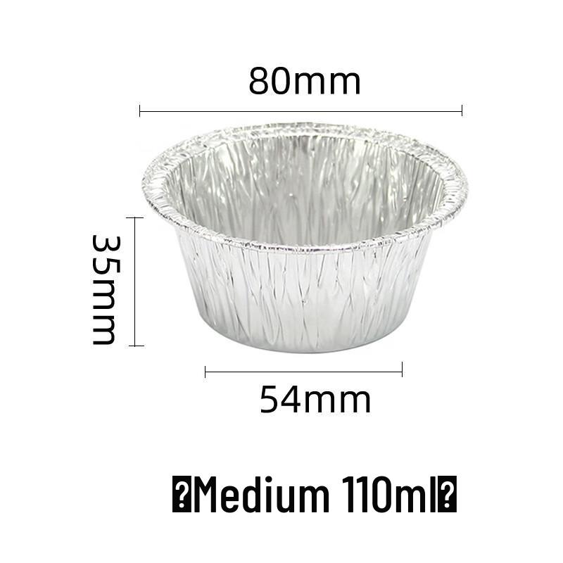 Disposable Aluminum Foil Baking & BBQ Cups