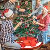 1pc Cloth Christmas Tree Skirt Festive Decoration for Xmas Party Holiday Home Garden Decor Perfect for Seasonal Celebrations