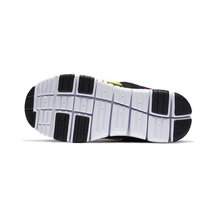 Nike Dynamo Free QS Low Top Sports Casual Shoes Black Yellow Children Aged 3 7 Years Old DC8317-002