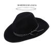 Klassisk Unisex Hatt Cowboyhatt för Resor för Utomhussammankomster Semester